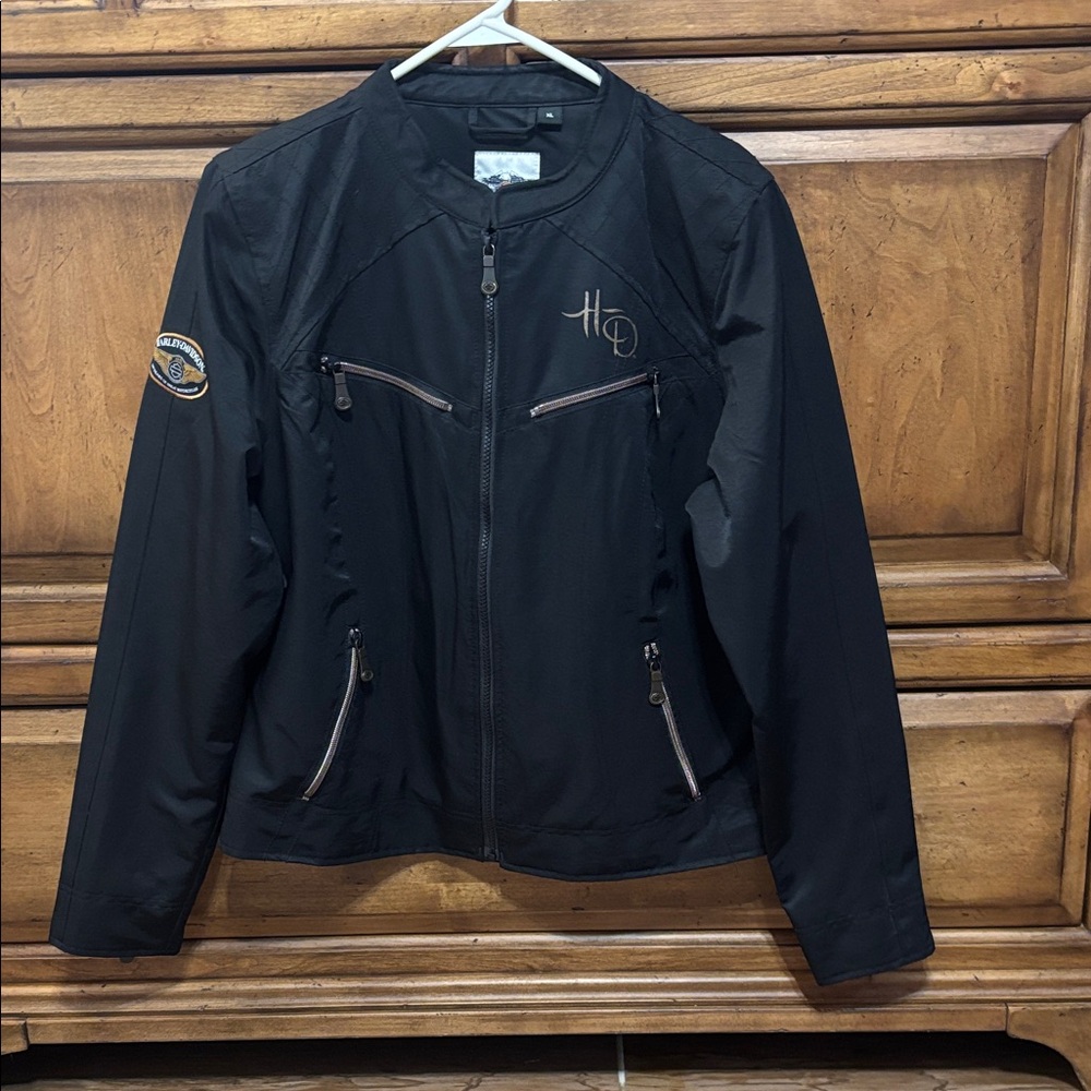 Harley-Davidson 110th Anniversary Water-Resistant Nylon Jacket for Women